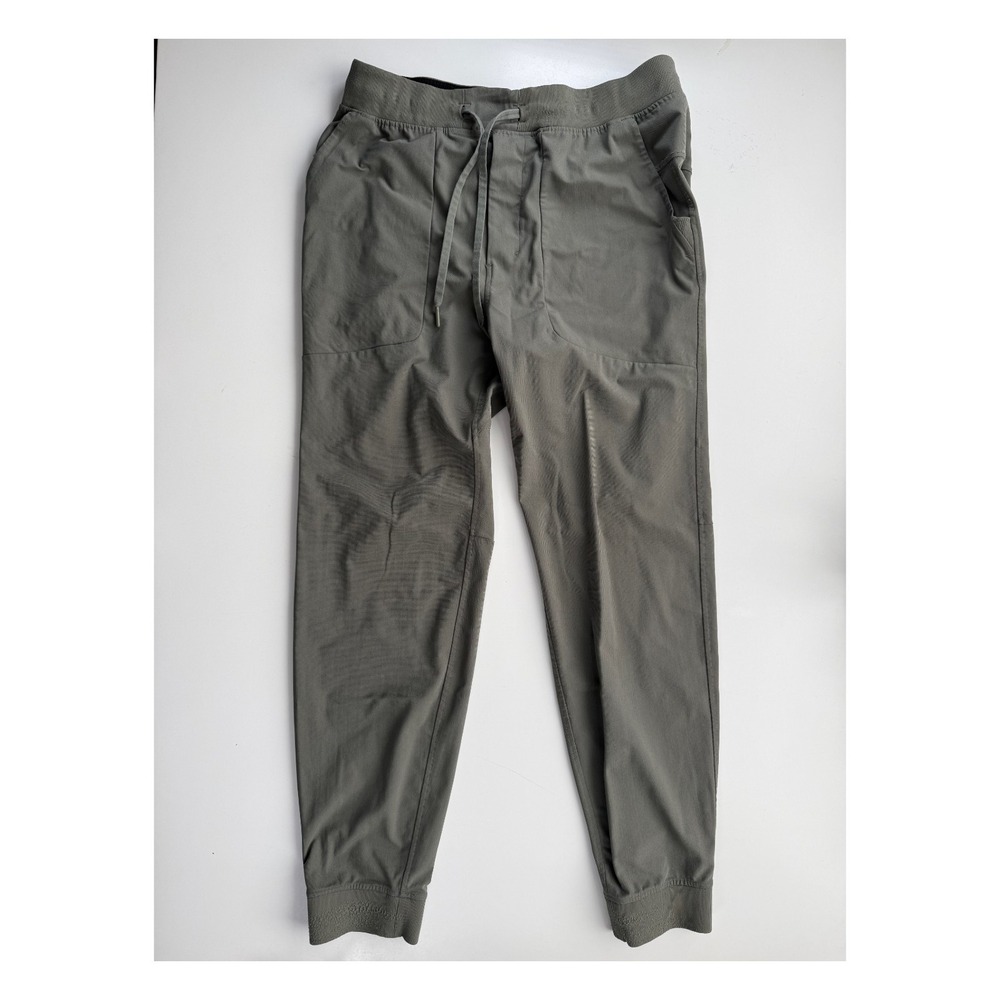 LULULEMON ABC Warpstreme Jogger Pant Mens Large Green LM5AOLS Athleisure‎ Yoga